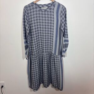 Summery Copenhagen Josefine Long Sleeves Dress NWT Small Doeskin/ Peacot Cotton